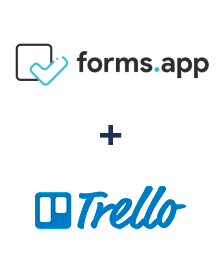 Integration of forms.app and Trello