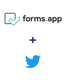 Integration of forms.app and Twitter