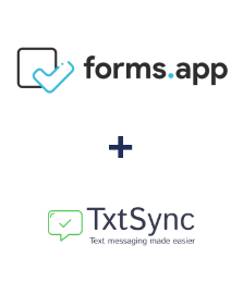 Integration of forms.app and TxtSync