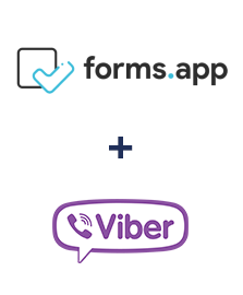 Integration of forms.app and Viber