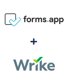 Integration of forms.app and Wrike