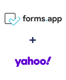 Integration of forms.app and Yahoo!