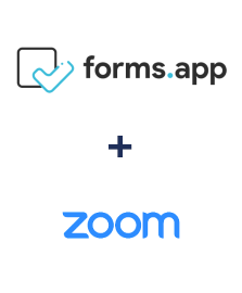 Integration of forms.app and Zoom