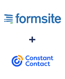 Integration of Formsite and Constant Contact