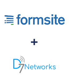Integration of Formsite and D7 Networks