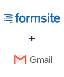Integration of Formsite and Gmail