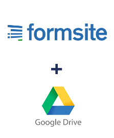 Integration of Formsite and Google Drive