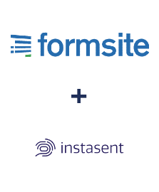 Integration of Formsite and Instasent