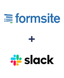 Integration of Formsite and Slack