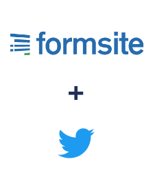 Integration of Formsite and Twitter
