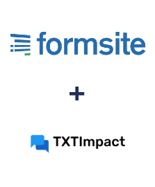 Integration of Formsite and TXTImpact