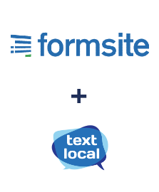 Integration of Formsite and Textlocal