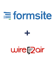 Integration of Formsite and Wire2Air