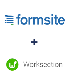 Integration of Formsite and Worksection