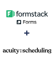 Integration of Formstack Forms and Acuity Scheduling