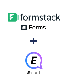 Integration of Formstack Forms and E-chat