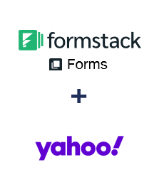 Integration of Formstack Forms and Yahoo!