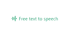 Free Text-To-Speech integration