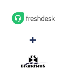 Integration of Freshdesk and BrandSMS 