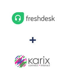 Integration of Freshdesk and Karix