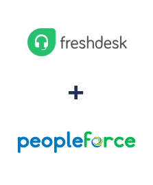 Integration of Freshdesk and PeopleForce