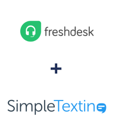 Integration of Freshdesk and SimpleTexting