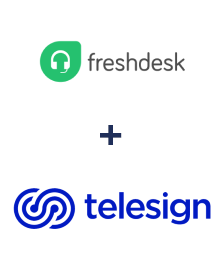 Integration of Freshdesk and Telesign