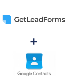 Integration of GetLeadForms and Google Contacts