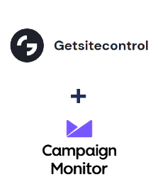 Integration of Getsitecontrol and Campaign Monitor