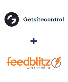 Integration of Getsitecontrol and FeedBlitz