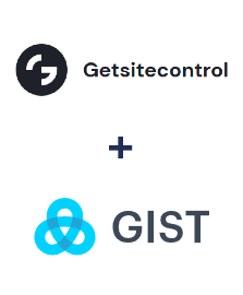 Integration of Getsitecontrol and Gist
