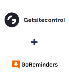 Integration of Getsitecontrol and GoReminders