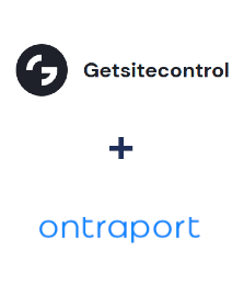 Integration of Getsitecontrol and Ontraport