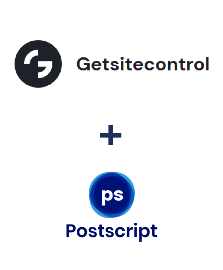 Integration of Getsitecontrol and Postscript