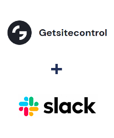 Integration of Getsitecontrol and Slack