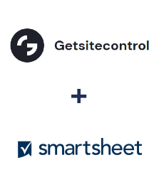 Integration of Getsitecontrol and Smartsheet