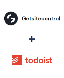 Integration of Getsitecontrol and Todoist