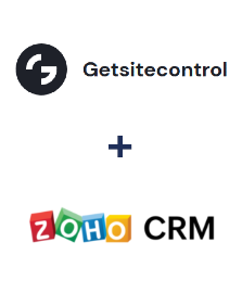 Integration of Getsitecontrol and Zoho CRM