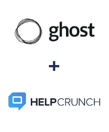 Integration of Ghost and HelpCrunch