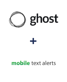 Integration of Ghost and Mobile Text Alerts
