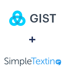 Integration of Gist and SimpleTexting