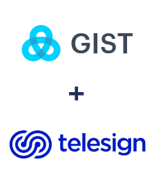 Integration of Gist and Telesign