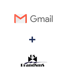 Integration of Gmail and BrandSMS 