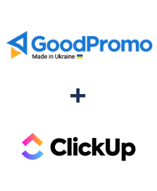 Integration of GoodPromo and ClickUp