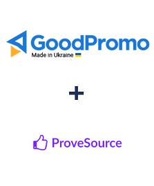 Integration of GoodPromo and ProveSource