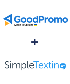 Integration of GoodPromo and SimpleTexting