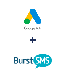 Integration of Google Ads and Burst SMS
