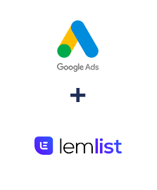 Integration of Google Ads and Lemlist