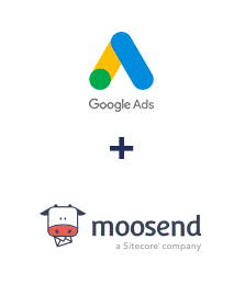 Integration of Google Ads and Moosend