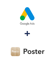 Integration of Google Ads and Poster